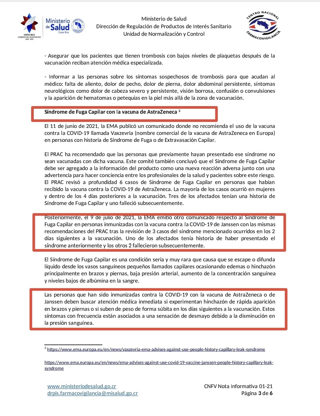 SALUD CONOCÍA DE LOS EFECTOS ADVERSOS DE LAS VACUNAS DESDE ANTES DE DECLARARLAS OBLIGATORIAS