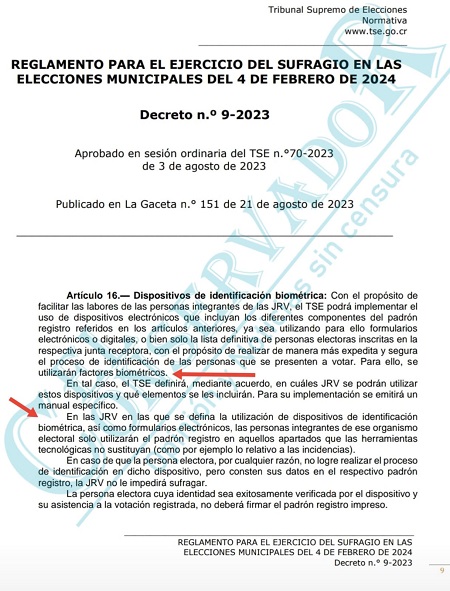 EL VOTO ELECTRÓNICO SERÁ IMPLEMENTADO EN COSTA RICA EN PRÓXIMAS ELECCIONES